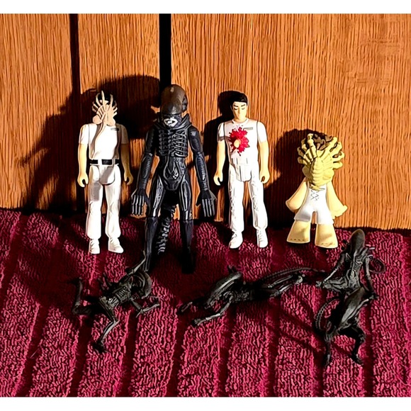 Funko Other - Alien Funko Super7 ReAction Lot Kane Facehugger Chestburster Xenomorph 8pc